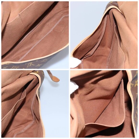 LOUIS VUITTON Monogram Saumur 43 Shoulder Bag M42252 LV Auth 116983 - Picture 15 of 16